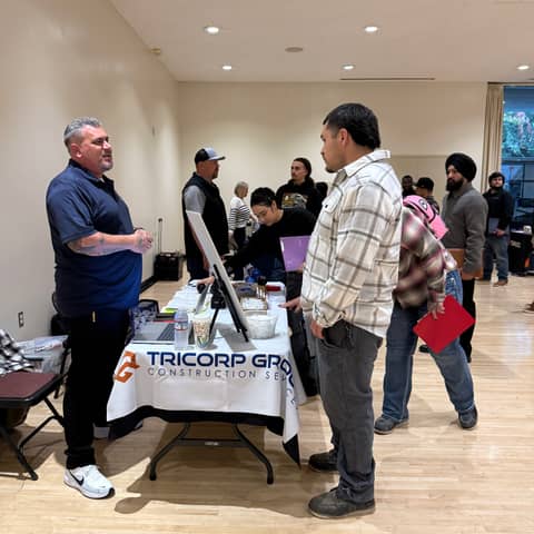 A busy Tricorp Group table