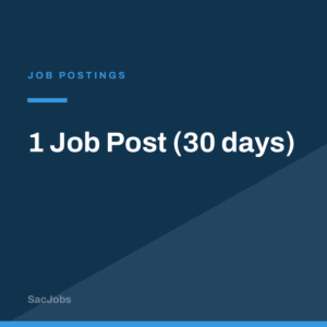 1 Job Post (30 days)