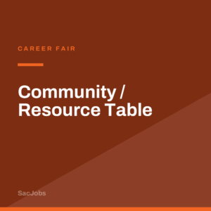 Community / Resource Table