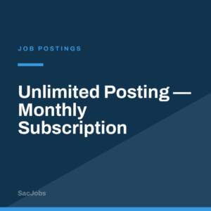 Unlimited Posting — Monthly Subscription
